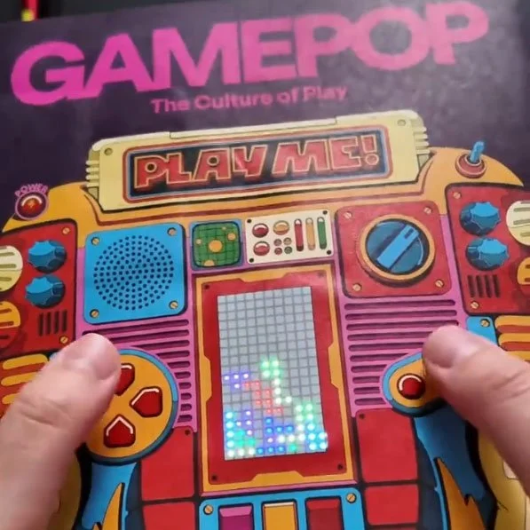 GamePop Playable Cover — Arduboy
